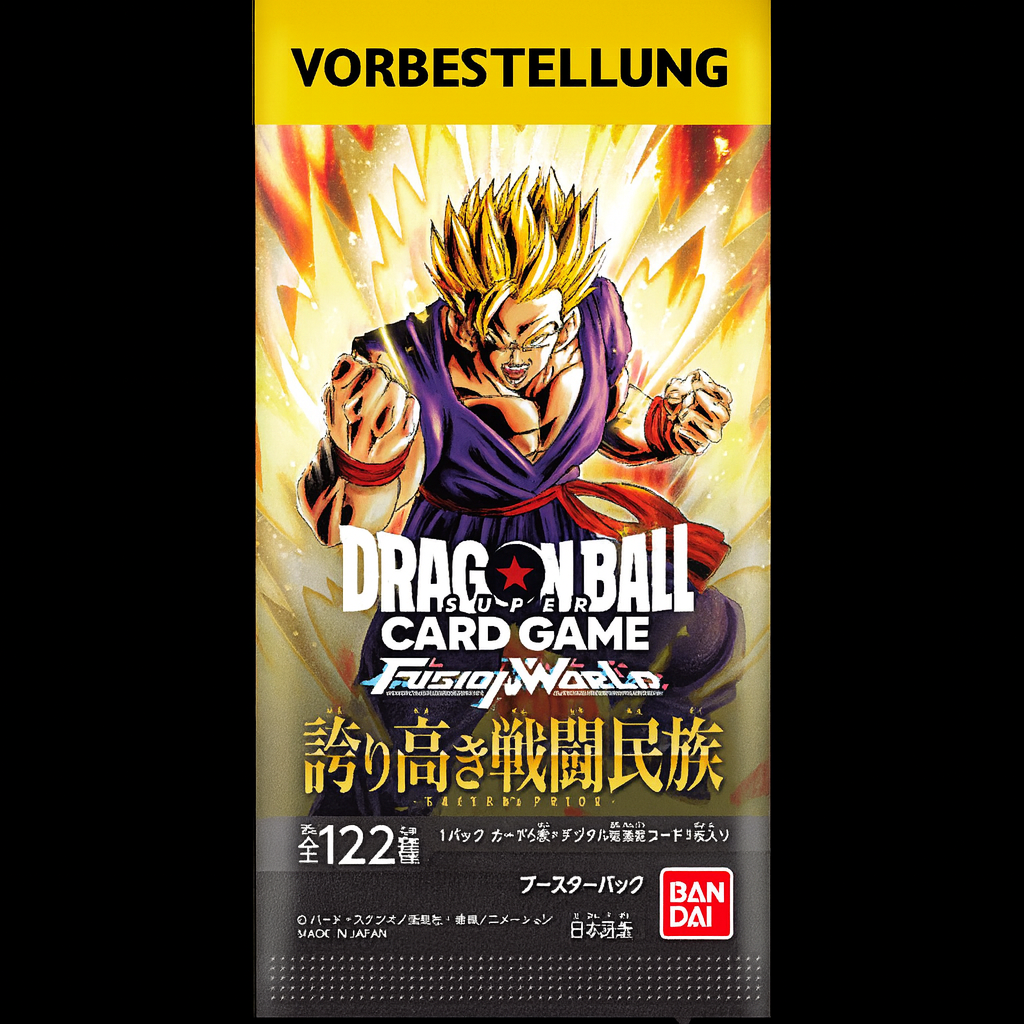 Dragonball Super Card Game Fusion World 08 Booster Pack